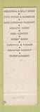 Matchbook Cover - Days of Verdugos Glendale CA 1961