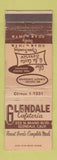 Matchbook Cover - Glendale Cafeteria CA WEAR