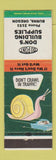 Matchbook Cover - DuPont Don's Building Supoly Burns OR low phone #