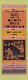 Matchbook Cover - Riverside Park Liquor Burton WI WORN