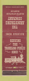 Matchbook Cover - Armstrong Railroad News Boston MA WEAR train