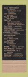 Matchbook Cover - Hotel Multnomah Portland OR