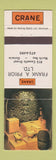 Matchbook Cover - Crane Bathroom Fixtures North Bay ON