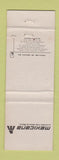 Matchbook Cover - Sauza Servicio Aztec De Oro Tequila