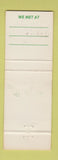 Matchbook Cover - El Adobe Carlos O'Brian's Disco Glendale CA