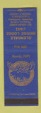 Matchbook Cover - Moose Lodge Glendale CA