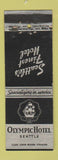 Matchbook Cover - Olympic Hotel Seattle WA WEAR