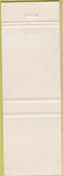 Matchbook Cover - Le Chalet Tavern Whitby ON
