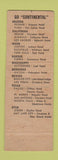 Matchbook Cover - California Hotel Glendale CA
