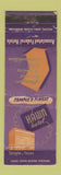 Matchbook Cover - Han Hotel Temple TX WEAR