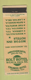 Matchbook Cover - Hotel Hotel Wichita Falls TX WEAR