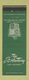 Matchbook Cover - St Anthony Hotel San Antonio TX