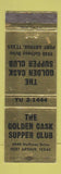 Matchbook Cover - The Golden Cask Supper Club Port Arthur TX WEAR