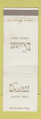 Matchbook Cover - Driskill Hotel Austin TX