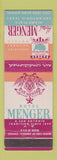 Matchbook Cover - Hotel Menger San Antonio TX