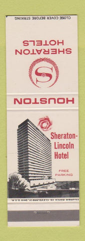 Matchbook Cover - Sheraton Hotel Houston TX
