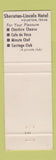 Matchbook Cover - Sheraton Hotel Houston TX