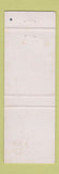 Matchbook Cover - Western Hills Hotel Fort Worth TX WEAR