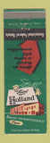 Matchbook Cover - Hotel Holland Alpine TX