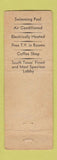 Matchbook Cover - Flamingo Hotel Harlingen TX WEAR