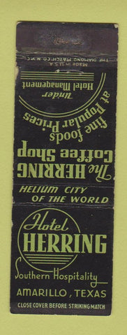 Matchbook Cover - Hotel Herring Amarillo TX WEAR