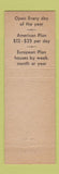 Matchbook Cover - Fort Clark Guest Ranch Brackettville TX WORN