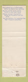 Matchbook Cover - Yum Yum Shoppe Copperas Cove TX WEAR