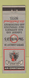 Matchbook Cover - St Anthony Hotel San Antonio TX