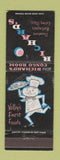 Matchbook Cover - Richard's Restaurant Harligen TX BLACK WEAR