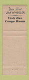 Matchbook Cover - Richard's Restaurant Harligen TX BLACK WEAR
