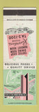 Matchbook Cover - Clayton's Restaurant Bryan TX