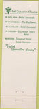 Matchbook Cover - Somerset Hotel Boston MA
