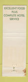 Matchbook Cover - Town and Country Motor Hotel Wichita Falls TX WEAR