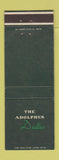 Matchbook Cover - Adolphus Hotel Dallas TX