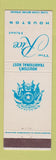 Matchbook Cover - Rice Hotel Houston TX WHITE