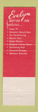 Matchbook Cover - Evelyn Motor Inn Laredo TX WEAR