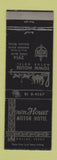 Matchbook Cover - Town House Motor Hotel Dallas TX