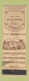 Matchbook Cover - CC Cross Restaurant Fort Worth TX WEAR
