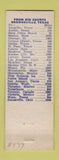 Matchbook Cover - Rio Courts Motel Brownsville TX