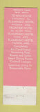 Matchbook Cover - Frontier Hotel McAllen TX WEAR