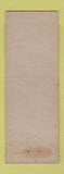 Matchbook Cover - CC Cross Restaurant Fort Worth TX WEAR