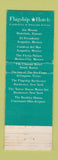 Matchbook Cover - The Inn of the Six Flags Arlington TX WEAR
