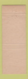 Matchbook Cover - Motel Carby Kingsville TX