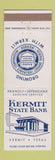 Matchbook Cover - Kermit State Bank TX