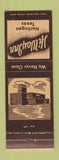 Matchbook Cover - Hi Way Inn Harlingen TX