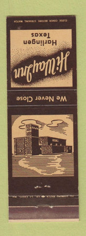 Matchbook Cover - Hi Way Inn Harlingen TX