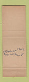Matchbook Cover - Rice Hotel Houston TX