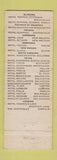 Matchbook Cover - Baker Hotel Dallas TX