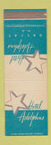 Matchbook Cover - Hotel Adolphus Dallas TX