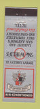 Matchbook Cover - St Anthony Hotel San Antonio TX